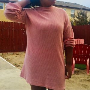 SHEIN mock neck oversized sweater dress. XL. $15